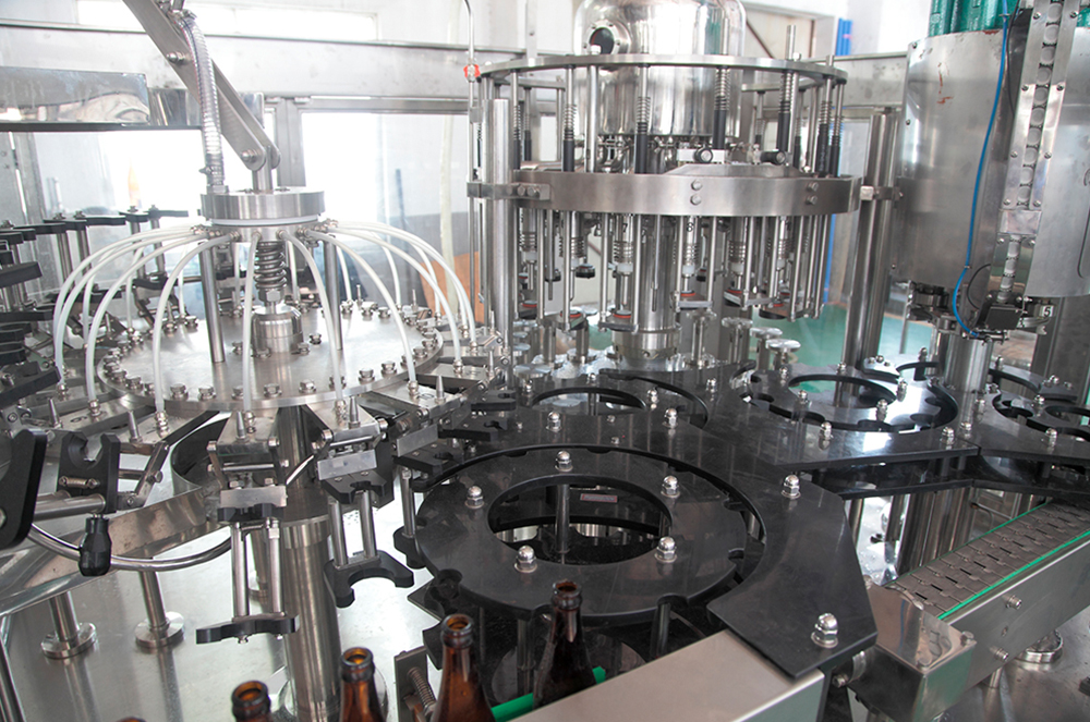 Vodka whiskey glass bottle filling production line11