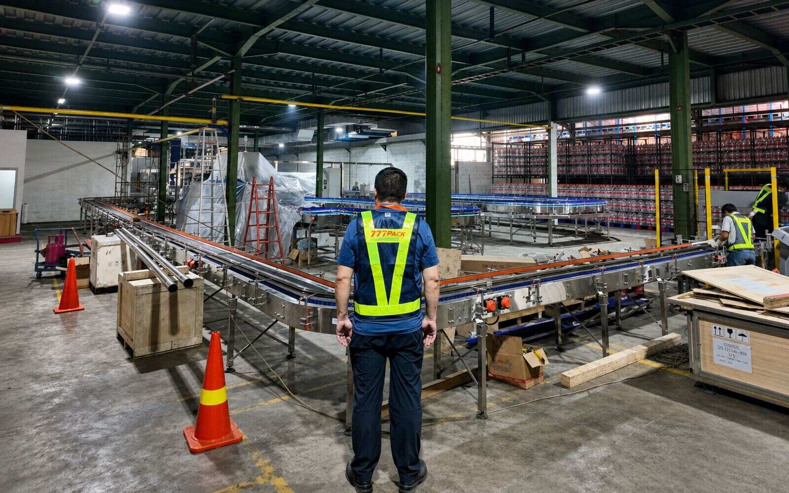 24000BPH 250ml Bottled Water Line Installation Indonesia