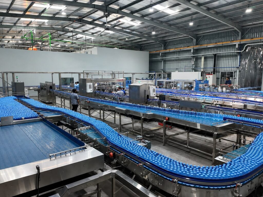 33,000 BPH Bottled Water Combi-Block Line in Bandung