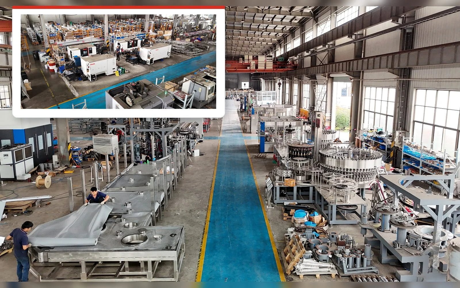 Bottling equipment manufacturing coordination and FAT preparation workshop