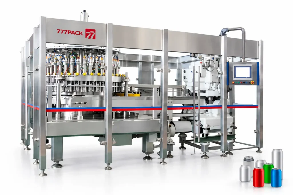 TYLG can carbonated drink filling and seaming machine with beverage cans