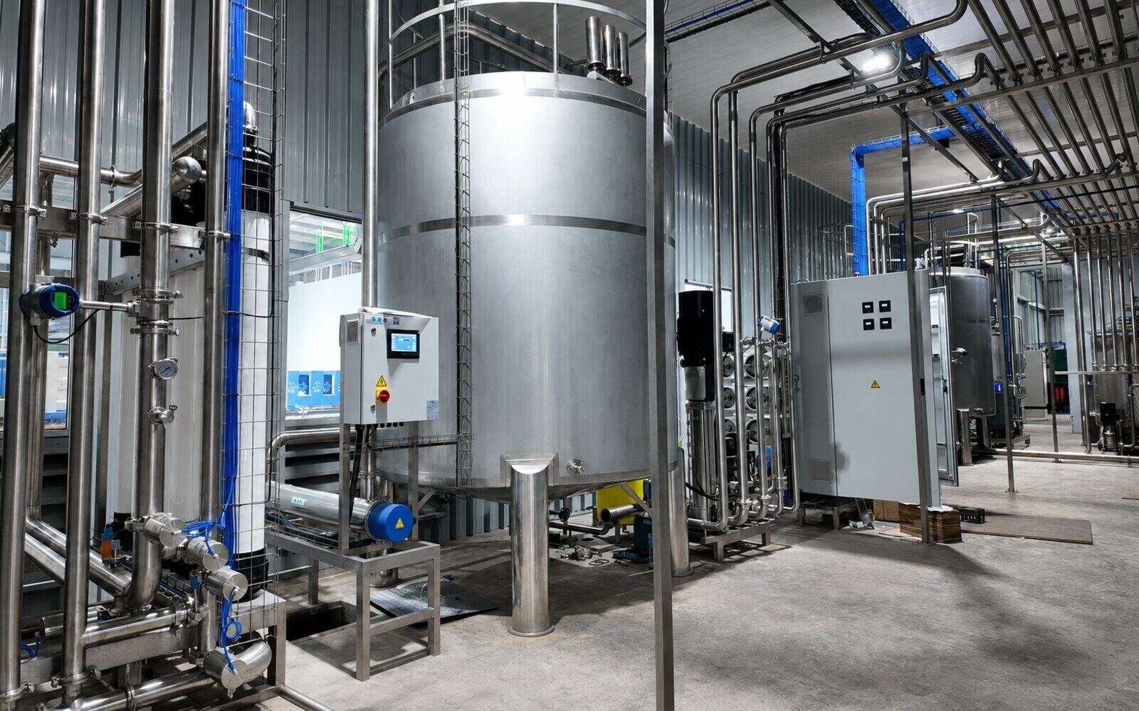 RO and UF water treatment project for a bottled water factory in Indonesia