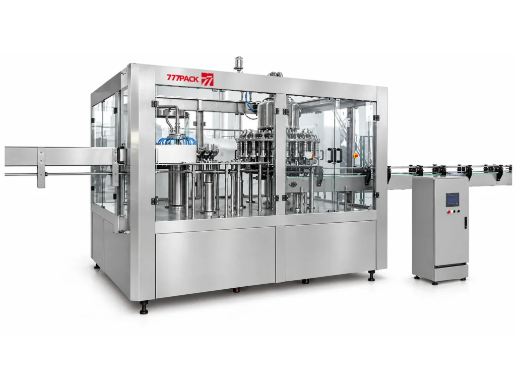 Complete RXGF PET bottle juice and tea hot filling machine