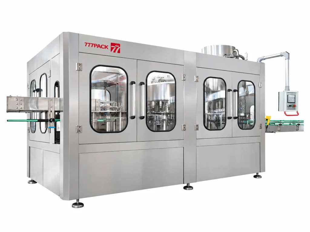 Complete XGF PET bottle water filling machine for rinsing, filling and screw capping