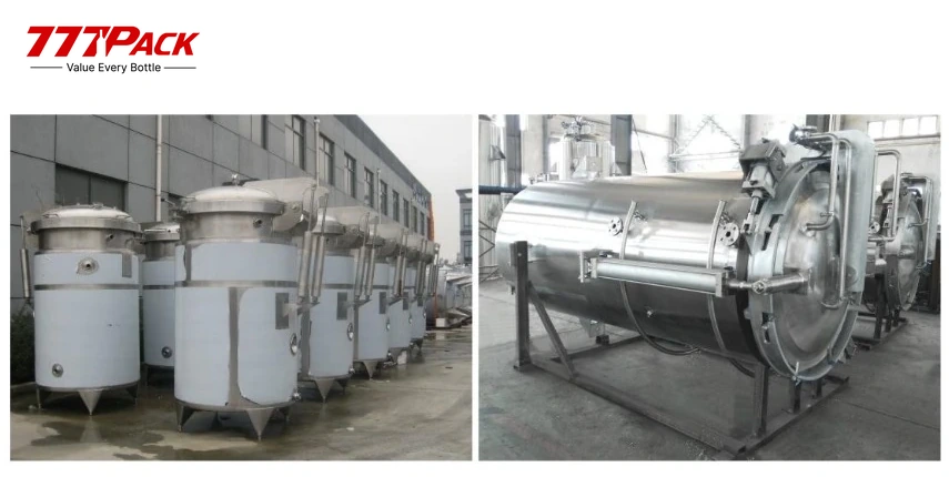 Vertical and horizontal extraction tanks for tea and botanical beverage ingredients