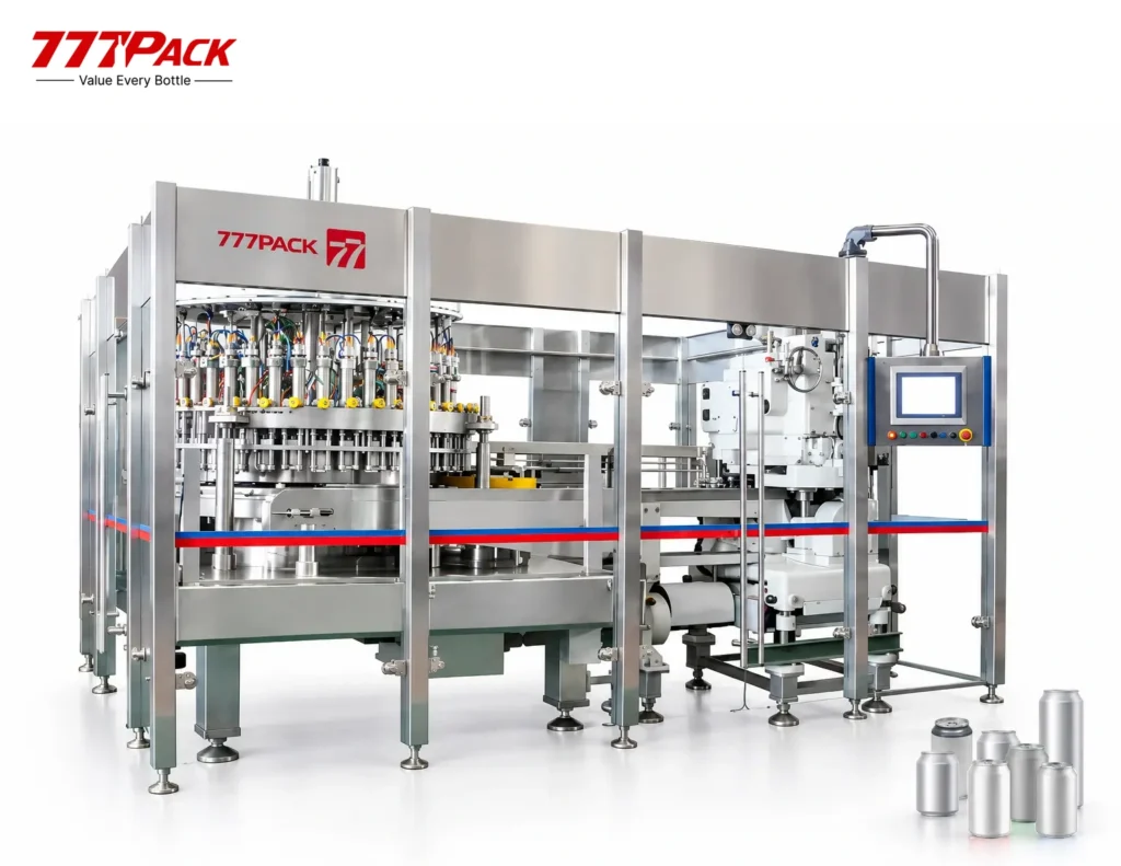 TYLG can filling and seaming machine for beer and carbonated drinks with beverage cans