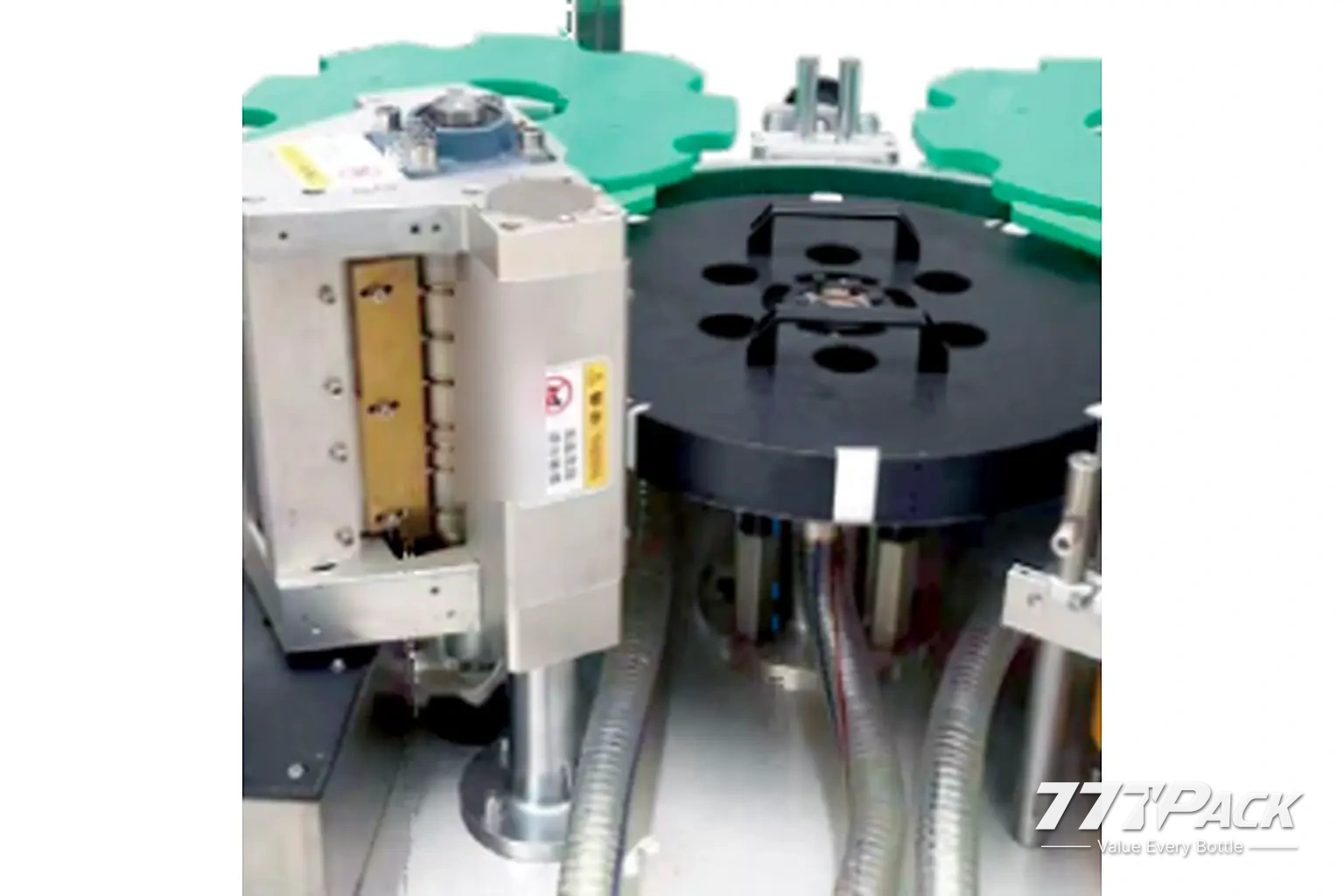 Glue drum and vacuum transfer drum on the CY-ZR15 linear OPP labeling machine